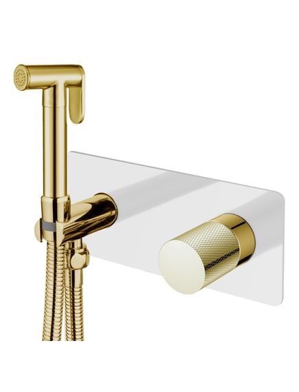 Купить Смеситель гигиенический STICK WHITE TOUCH GOLD (127-wg.2) по цене 32720 руб., в Санкт-Петебруге в интернет магазине 100-Систем, а также дургие товары BOHEME из раздела Гигиенический душ со смесителем и Гигиенический душ
