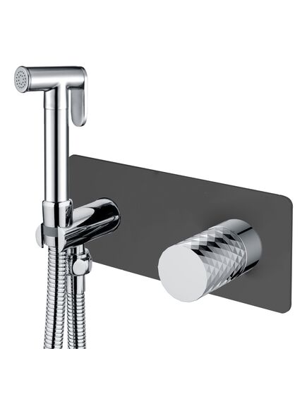 Купить Смеситель гигиенический STICK BLACK DIAMOND CHROME (127-bcr) по цене 32114 руб., в Санкт-Петебруге в интернет магазине 100-Систем, а также дургие товары BOHEME из раздела Гигиенический душ со смесителем и Гигиенический душ