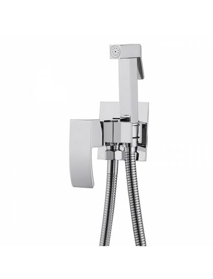 Купить Смеситель ABBER Wasserfall AF8625 с гигиеническим душем, хром (af8625) по цене 13200 руб., в Санкт-Петебруге в интернет магазине 100-Систем, а также дургие товары ABBER из раздела Гигиенический душ со смесителем и Гигиенический душ