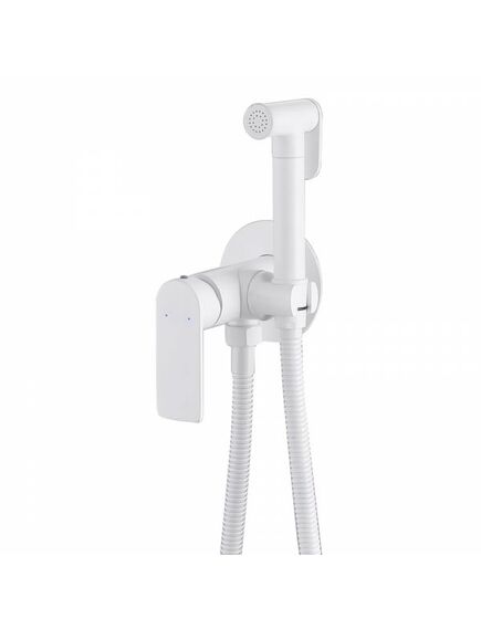 Купить Смеситель ABBER Weiss Insel AF8025W с гигиеническим душем, белый (af8025w) по цене 15400 руб., в Санкт-Петебруге в интернет магазине 100-Систем, а также дургие товары ABBER из раздела Гигиенический душ со смесителем и Гигиенический душ
