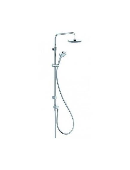 Купить KLUDI LOGO DUAL SHOWER SYSTEM Душевая система, арт. 6809305-00 (6809305-00) по цене 65620 руб., в Санкт-Петебруге в интернет магазине 100-Систем, а также дургие товары Kludi из раздела Душевые гарнитуры и Душевые стойки, системы, панели, гарнитуры