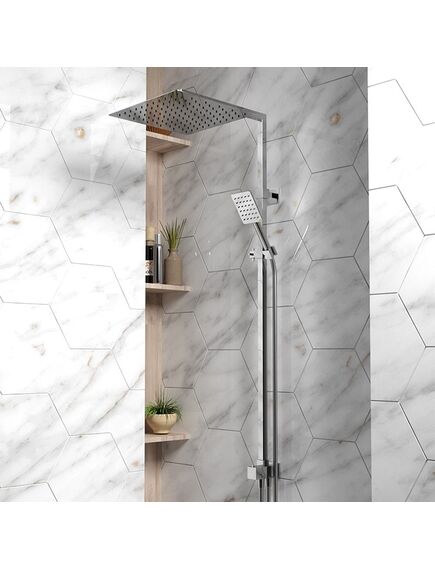 Купить Душевая система Paini Rsq4 (50cr191arq2p3) по цене 51260 руб., в Санкт-Петебруге в интернет магазине 100-Систем, а также дургие товары Paini из раздела Душевые гарнитуры и Душевые стойки, системы, панели, гарнитуры