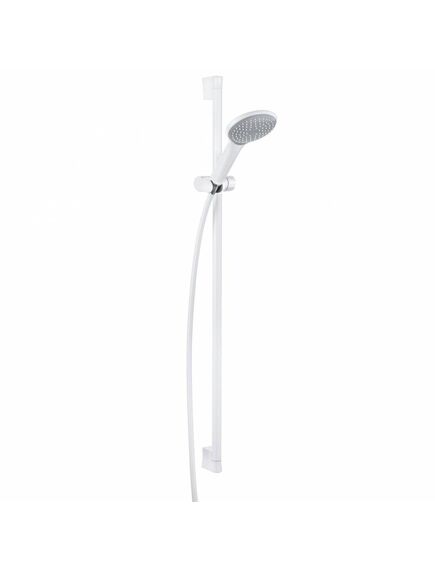 Купить KLUDI FRESHLINE Душевой гарнитур 1S, 900 мм, белый/хром, арт. 6784091-00 (6784091-00) по цене 30390 руб., в Санкт-Петебруге в интернет магазине 100-Систем, а также дургие товары Kludi из раздела Душевые гарнитуры и Душевые стойки, системы, панели, гарнитуры