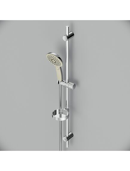 Купить F0150A000 Inspire V2.0, душ.комплект: ручн.душ d 120 мм 3 ф-ции, штанга 900, шланг 1 750 мм, хром, ш (f0150a000) по цене 17290 руб., в Санкт-Петебруге в интернет магазине 100-Систем, а также дургие товары AM.PM из раздела Душевые гарнитуры и Душевые стойки, системы, панели, гарнитуры