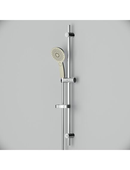 Купить F0150A000 Inspire V2.0, душ.комплект: ручн.душ d 120 мм 3 ф-ции, штанга 900, шланг 1 750 мм, хром, ш (f0150a000) по цене 17290 руб., в Санкт-Петебруге в интернет магазине 100-Систем, а также дургие товары AM.PM из раздела Душевые гарнитуры и Душевые стойки, системы, панели, гарнитуры
