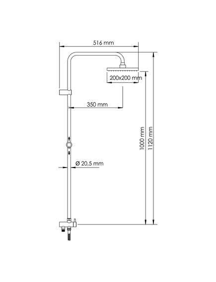 Купить Душевой комплект WasserKRAFT Isar А041 (a041) по цене 9445 руб., в Санкт-Петебруге в интернет магазине 100-Систем, а также дургие товары WasserKRAFT из раздела Душевые гарнитуры и Душевые стойки, системы, панели, гарнитуры