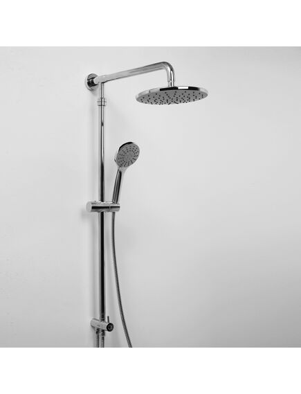Купить Душевая система WasserKRAFT A066 Хром (a066) по цене 21490 руб., в Санкт-Петебруге в интернет магазине 100-Систем, а также дургие товары WasserKRAFT из раздела Душевые гарнитуры и Душевые стойки, системы, панели, гарнитуры