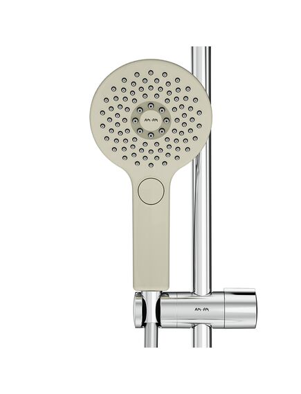 Купить F0150A000 Inspire V2.0, душ.комплект: ручн.душ d 120 мм 3 ф-ции, штанга 900, шланг 1 750 мм, хром, ш (f0150a000) по цене 17290 руб., в Санкт-Петебруге в интернет магазине 100-Систем, а также дургие товары AM.PM из раздела Душевые гарнитуры и Душевые стойки, системы, панели, гарнитуры