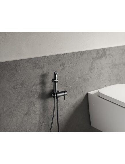 Купить Смеситель Lemark Solo LM7166BL с гигиеническим душем, встраиваемый (lm7166bl) по цене 14750 руб., в Санкт-Петебруге в интернет магазине 100-Систем, а также дургие товары LEMARK из раздела Гигиенический душ со смесителем и Гигиенический душ