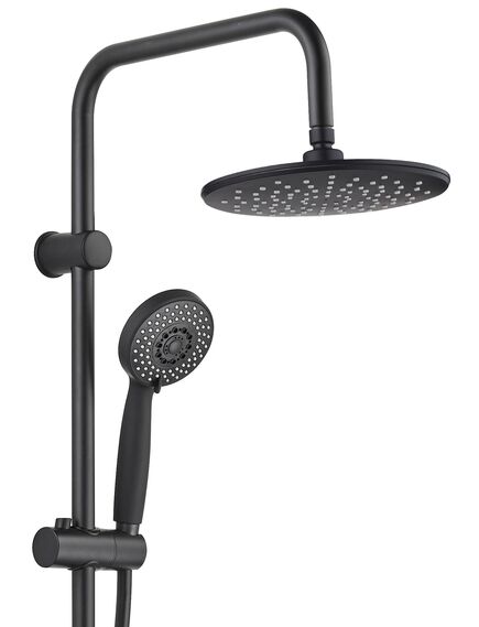 Купить Душевая стойка Aquanet Passion R AF300-70-R-B (af300-70-r-b) по цене 9190 руб., в Санкт-Петебруге в интернет магазине 100-Систем, а также дургие товары AQUANET из раздела Душевые гарнитуры и Душевые стойки, системы, панели, гарнитуры