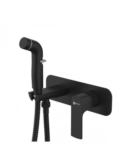 Купить Смеситель Lemark Ursus LM7220BL с гигиеническим душем, встраиваемый (lm7220bl) по цене 8170 руб., в Санкт-Петебруге в интернет магазине 100-Систем, а также дургие товары LEMARK из раздела Гигиенический душ со смесителем и Гигиенический душ