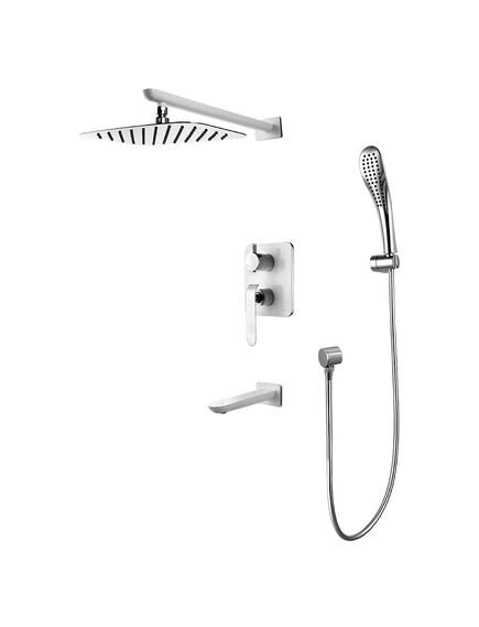 Купить Смеситель Lemark Melange LM4922CW для ванны и душа, встраиваемый (lm4922cw) по цене 78720 руб., в Санкт-Петебруге в интернет магазине 100-Систем, а также дургие товары LEMARK из раздела Душевые комплекты встраиваемого монтажа и Душевые комплекты встраиваемого монтажа