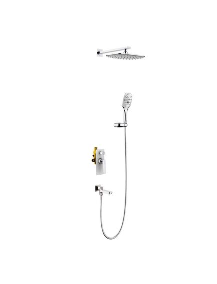 Купить Душевая система Timo Helmi SX-4099/00-16SM скрытого монтажа, хром-белый (sx-4099/00-16sm) по цене 49970 руб., в Санкт-Петебруге в интернет магазине 100-Систем, а также дургие товары TIMO из раздела Душевые комплекты встраиваемого монтажа и Душевые комплекты встраиваемого монтажа