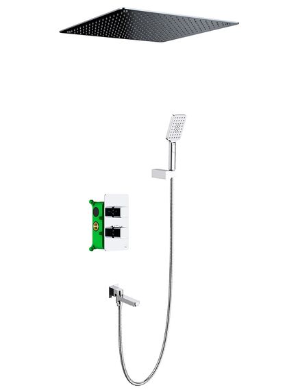 Купить Душевая система Timo Petruma SX-5019/00SM скрытого монтажа с термостатом, хром (sx-5019/00sm) по цене 111542 руб., в Санкт-Петебруге в интернет магазине 100-Систем, а также дургие товары TIMO из раздела Душевые комплекты встраиваемого монтажа и Душевые комплекты встраиваемого монтажа