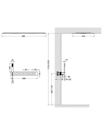 Купить Душевая система Timo Petruma SX-5229/03SM скрытого монтажа с термостатом, черная матовая (sx-5229/03sm) по цене 224116 руб., в Санкт-Петебруге в интернет магазине 100-Систем, а также дургие товары TIMO из раздела Душевые комплекты встраиваемого монтажа и Душевые комплекты встраиваемого монтажа