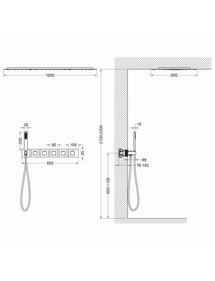 Купить Душевая система Timo Petruma SX-5329/03SM скрытого монтажа, термостат, черная матовая (sx-5329/03sm) по цене 255738 руб., в Санкт-Петебруге в интернет магазине 100-Систем, а также дургие товары TIMO из раздела Душевые комплекты встраиваемого монтажа и Душевые комплекты встраиваемого монтажа