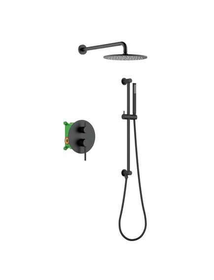 Купить Душевая система Timo Saona SX-2309/03SM скрытого монтажа, черный (sx-2309/03sm) по цене 49026 руб., в Санкт-Петебруге в интернет магазине 100-Систем, а также дургие товары TIMO из раздела Душевые комплекты встраиваемого монтажа и Душевые комплекты встраиваемого монтажа