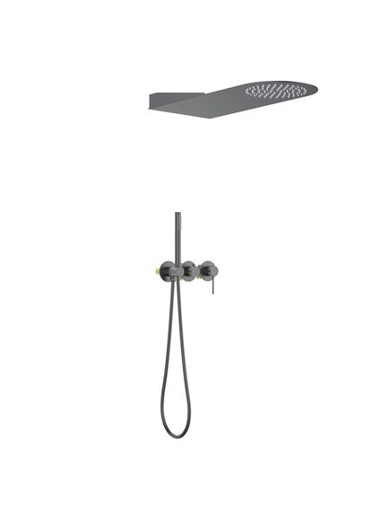 Купить Душевая система Timo Saona SX-2340/18SM скрытого монтажа, черное золото (sx-2340/18sm) по цене 80648 руб., в Санкт-Петебруге в интернет магазине 100-Систем, а также дургие товары TIMO из раздела Душевые комплекты встраиваемого монтажа и Душевые комплекты встраиваемого монтажа