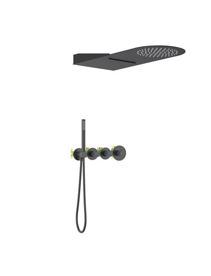 Купить Душевая система Timo Saona SX-2350/03SM скрытого монтажа, черный (sx-2350/03sm) по цене 108237 руб., в Санкт-Петебруге в интернет магазине 100-Систем, а также дургие товары TIMO из раздела Душевые комплекты встраиваемого монтажа и Душевые комплекты встраиваемого монтажа