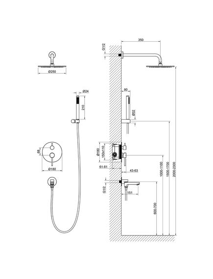 Купить Душевая система Timo Saona SX-2379/00SM скрытого монтажа, хром (sx-2379/00sm) по цене 50936 руб., в Санкт-Петебруге в интернет магазине 100-Систем, а также дургие товары TIMO из раздела Душевые комплекты встраиваемого монтажа и Душевые комплекты встраиваемого монтажа