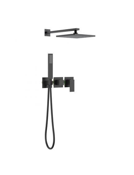 Купить Душевая система Timo Selene SX-2169/03SM скрытого монтажа, черная матовая (sx-2169/03sm) по цене 54755 руб., в Санкт-Петебруге в интернет магазине 100-Систем, а также дургие товары TIMO из раздела Душевые комплекты встраиваемого монтажа и Душевые комплекты встраиваемого монтажа