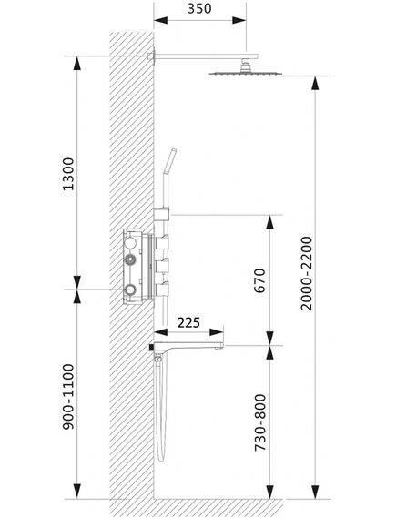 Купить Душевая система Timo Petruma SX-5049/00SM chrome (sx-5049/00sm) по цене 79758 руб., в Санкт-Петебруге в интернет магазине 100-Систем, а также дургие товары TIMO из раздела Душевые комплекты встраиваемого монтажа и Душевые комплекты встраиваемого монтажа