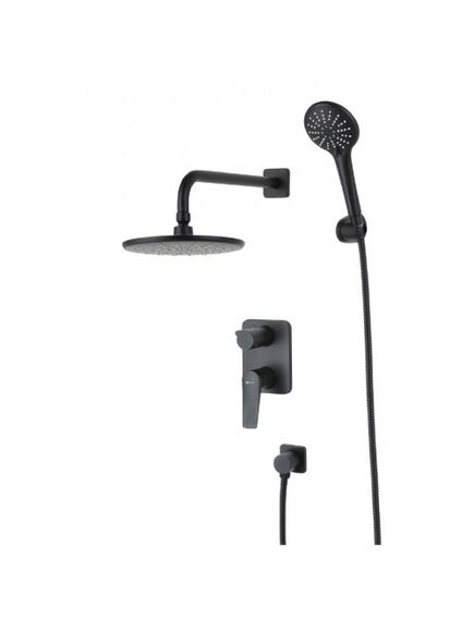 Купить Смеситель Lemark Bronx LM3729BL для ванны и душа, встраиваемый (lm3729bl) по цене 39740 руб., в Санкт-Петебруге в интернет магазине 100-Систем, а также дургие товары LEMARK из раздела Душевые комплекты встраиваемого монтажа и Душевые комплекты встраиваемого монтажа
