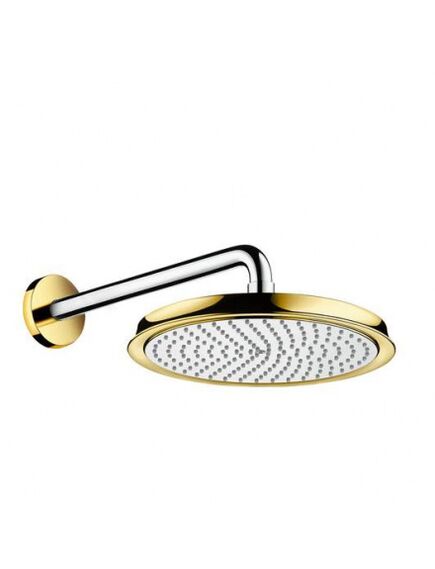 Купить Верхний душ Hansgrohe Raindance Classic 27424090 Хром, Золото (27424090) по цене 155079.85 руб., в Санкт-Петебруге в интернет магазине 100-Систем, а также дургие товары HANSGROHE из раздела Верхний душ и Комплектующие для встраиваемых систем