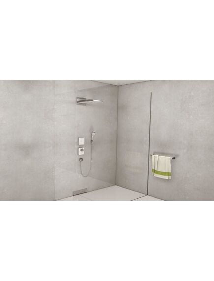 Купить Верхний душ Hansgrohe Rainmarket Select 24001600 Черный хром (24001600) по цене 553184.99 руб., в Санкт-Петебруге в интернет магазине 100-Систем, а также дургие товары HANSGROHE из раздела Верхний душ и Комплектующие для встраиваемых систем
