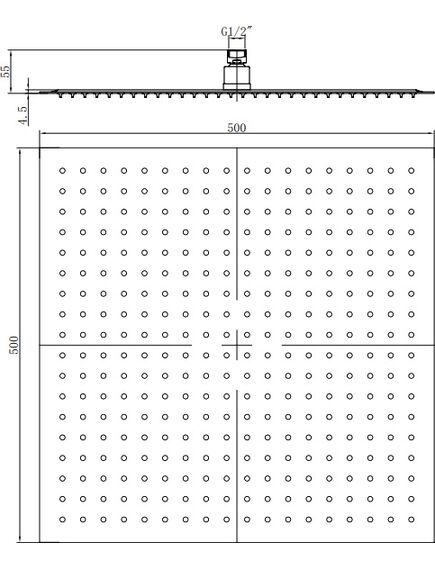 Купить Верхний душ RGW Shower Panels SP-82-50 21148250-01 Хром (21148250-01) по цене 21813.44 руб., в Санкт-Петебруге в интернет магазине 100-Систем, а также дургие товары RGW из раздела Верхний душ и Комплектующие для встраиваемых систем
