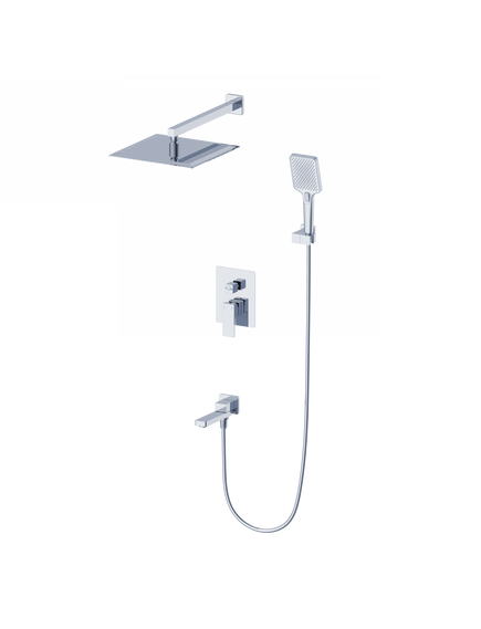 Купить Душевая система встраиваемая WONZON & WOGHAND CUBE 2.0, Хром (WW-88087068-CR) (ww-88087068-cr) по цене 52429 руб., в Санкт-Петебруге в интернет магазине 100-Систем, а также дургие товары WONZON & WOGHAND из раздела Душевые комплекты встраиваемого монтажа и Душевые комплекты встраиваемого монтажа