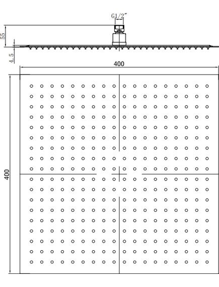 Купить Верхний душ RGW Shower Panels SP-82-40 21148240-01 Хром (21148240-01) по цене 11892.32 руб., в Санкт-Петебруге в интернет магазине 100-Систем, а также дургие товары RGW из раздела Верхний душ и Комплектующие для встраиваемых систем