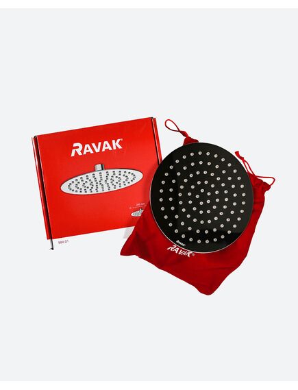 Купить Насадка для душа круглая из латуни 200 мм 984.01 (x07p335) по цене 12240 руб., в Санкт-Петебруге в интернет магазине 100-Систем, а также дургие товары RAVAK из раздела Верхний душ и Комплектующие для встраиваемых систем