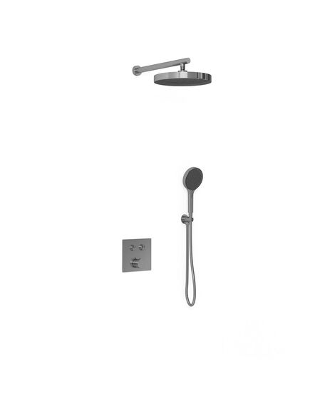 Купить Душевой комплект Inspire VSFW-4I212GM встраиваемый, двухрежимный, вороненая сталь, , шт (vsfw-4i212gm) по цене 39320.5 руб., в Санкт-Петебруге в интернет магазине 100-Систем, а также дургие товары Vincea из раздела Душевые комплекты встраиваемого монтажа и Душевые комплекты встраиваемого монтажа