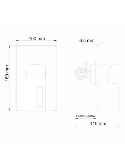Купить Смеситель для душа WasserKRAFT Alme 1551 Хром (1551) по цене 7686 руб., в Санкт-Петебруге в интернет магазине 100-Систем, а также дургие товары WasserKRAFT из раздела Смесители для встраиваемых систем и Комплектующие для встраиваемых систем