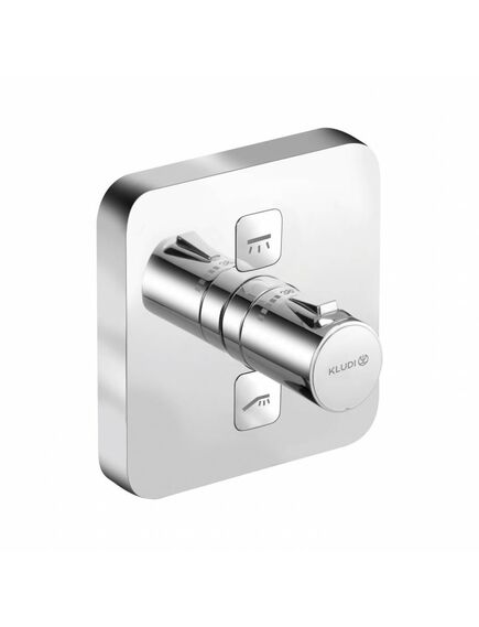 Купить KLUDI PUSH Встраиваемый смеситель, хром, арт. 389110538 (389110538) по цене 78380 руб., в Санкт-Петебруге в интернет магазине 100-Систем, а также дургие товары Kludi из раздела Смесители для встраиваемых систем и Комплектующие для встраиваемых систем