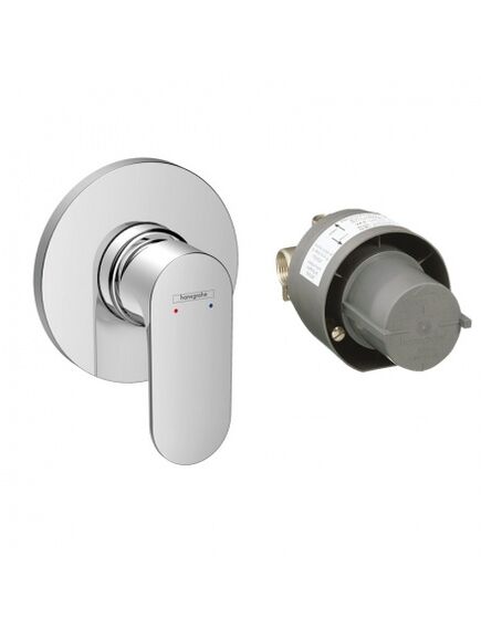 Купить HG Rebris S Смеситель для душа, набор, СМ, хром (72648000) по цене 24085.34 руб., в Санкт-Петебруге в интернет магазине 100-Систем, а также дургие товары HANSGROHE из раздела Смесители для встраиваемых систем и Комплектующие для встраиваемых систем