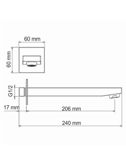 Купить Излив для смесителя WasserKRAFT A091 Хром (a091) по цене 8920 руб., в Санкт-Петебруге в интернет магазине 100-Систем, а также дургие товары WasserKRAFT из раздела Изливы и Комплектующие для встраиваемых систем