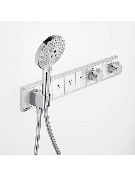 Купить HG RainSelect, нар/часть/термостата 15357, 4 потреб., хром (15357000) по цене 302521.36 руб., в Санкт-Петебруге в интернет магазине 100-Систем, а также дургие товары HANSGROHE из раздела Смесители для встраиваемых систем и Комплектующие для встраиваемых систем