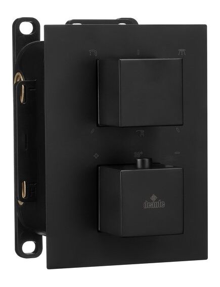 Купить BXY_NEAT DEANTE Внешняя часть смесителя SQUARE ,3 выхода,установка с THERMOSTATIC BOX BXY_X44T(черн) (bxy_neat) по цене 21200 руб., в Санкт-Петебруге в интернет магазине 100-Систем, а также дургие товары DEANTE из раздела Смесители для встраиваемых систем и Комплектующие для встраиваемых систем