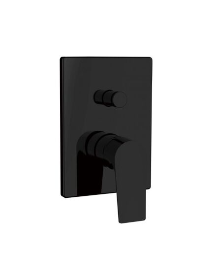 Купить Смеситель для душа Aquanet Static Black AF330-51B (с внутренней частью) (af330-51b) по цене 7330 руб., в Санкт-Петебруге в интернет магазине 100-Систем, а также дургие товары AQUANET из раздела Смесители для встраиваемых систем и Комплектующие для встраиваемых систем