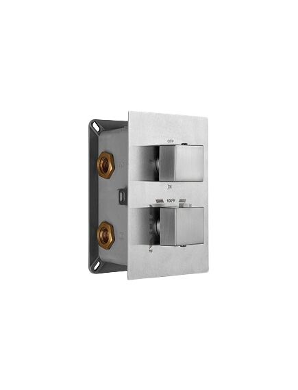 Купить Смеситель для душа RGW Shower Panels SP-42-03 21140542-31 с термостатом Хром (21140542-31) по цене 27698.88 руб., в Санкт-Петебруге в интернет магазине 100-Систем, а также дургие товары RGW из раздела Смесители для встраиваемых систем и Комплектующие для встраиваемых систем