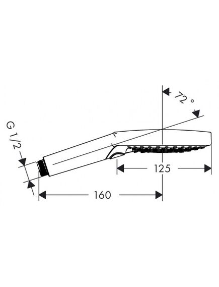 Купить Ручной душ Hansgrohe Raindance Select S 26530400 Хром Белый (26530400) по цене 18937.23 руб., в Санкт-Петебруге в интернет магазине 100-Систем, а также дургие товары HANSGROHE из раздела Лейки и Комплектующие для душа