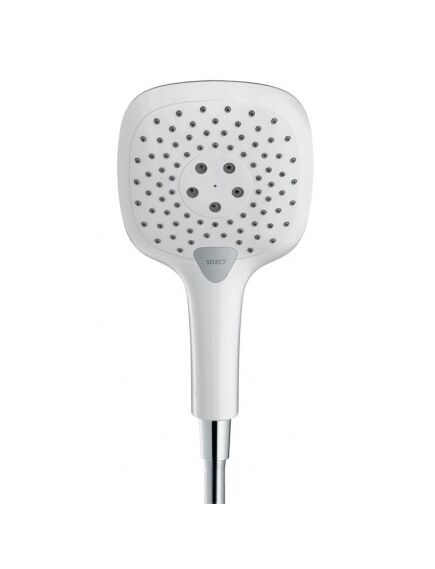 Купить Ручной душ Hansgrohe Raindance Select Е 26550400 Хром Белый (26550400) по цене 21835.96 руб., в Санкт-Петебруге в интернет магазине 100-Систем, а также дургие товары HANSGROHE из раздела Лейки и Комплектующие для душа