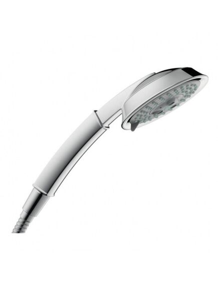 Купить Ручной душ Hansgrohe Raindance Classic 28548000 Хром (28548000) по цене 27310.86 руб., в Санкт-Петебруге в интернет магазине 100-Систем, а также дургие товары HANSGROHE из раздела Лейки и Комплектующие для душа