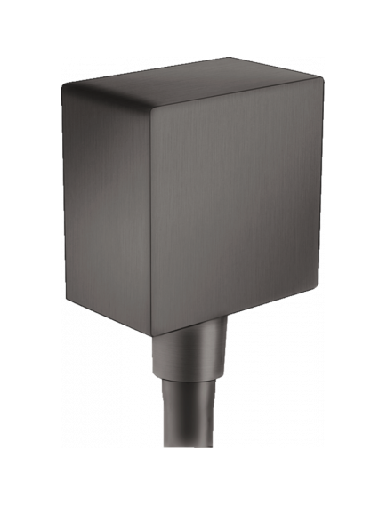 Купить Шланговое подключение Hansgrohe Fixfit Square 26455340 Черный шлифованный хром (26455340) по цене 7772.03 руб., в Санкт-Петебруге в интернет магазине 100-Систем, а также дургие товары HANSGROHE из раздела Шланговое подключение и Комплектующие для встраиваемых систем