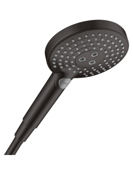 Купить Ручной душ Hansgrohe Raindance Select S 26530670 Черный матовый (26530670) по цене 26523.58 руб., в Санкт-Петебруге в интернет магазине 100-Систем, а также дургие товары HANSGROHE из раздела Лейки и Комплектующие для душа