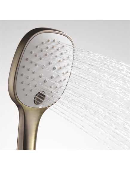 Купить Лейка WasserKRAFT A050 3-функциональная. светлая бронза (a050) по цене 5910 руб., в Санкт-Петебруге в интернет магазине 100-Систем, а также дургие товары WasserKRAFT из раздела Лейки и Комплектующие для душа
