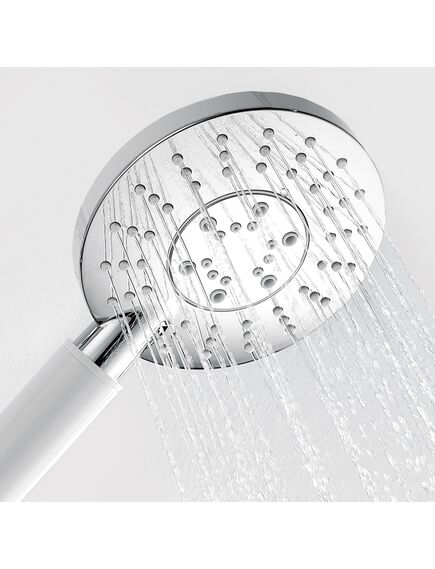 Купить Лейка WasserKRAFT A058 3-функциональная хром/белый (a058) по цене 3660 руб., в Санкт-Петебруге в интернет магазине 100-Систем, а также дургие товары WasserKRAFT из раздела Лейки и Комплектующие для душа