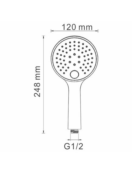 Купить Лейка WasserKRAFT A060 3-функциональная (a060) по цене 3380 руб., в Санкт-Петебруге в интернет магазине 100-Систем, а также дургие товары WasserKRAFT из раздела Лейки и Комплектующие для душа